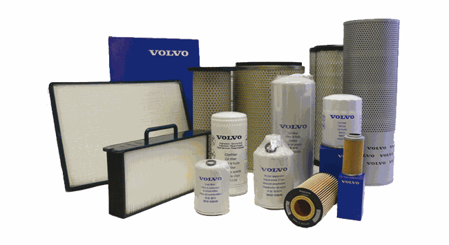 Filters for excavators and wheel loaders