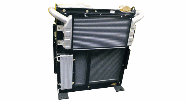 Machine radiator
