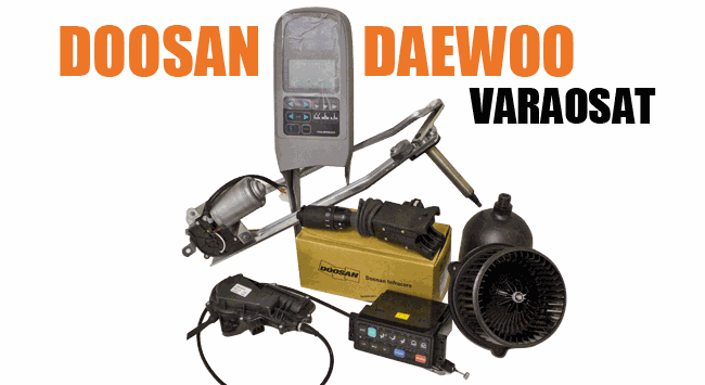 Doosan and Daewoo spare parts