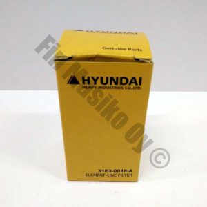 Esiohjaus suodatin (pilotti) - 31E3-0018