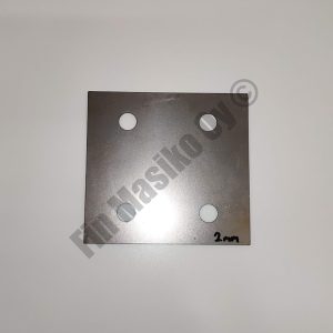Kauhansäätölevy 4-reikäinen, paksuus 2mm - FM1014