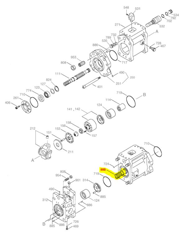 PUMPUN AKSELI - 120413 / K9005441 - Image 2